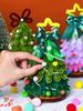 Twisting Rod DIY Christmas Tree for Gift Hand Woven Material Kit Christmas Decoration Small Ornaments Navidad Natal Gift
