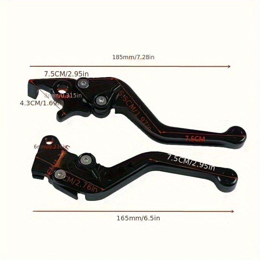 Universal Motorcycle Brake levers Motorcycle Accessories Modified Horn Adjustable Hand Lever