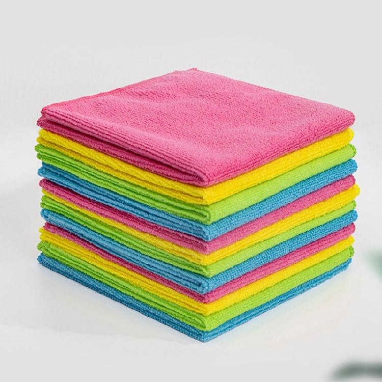 User Friendly Microfiber Cloth Dishcloths Multipacks for MultiPurpose Cleaning Towels Soft and Durability, 10pcs,