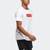 Adidas Cny Gfx Tee Year Of The Tiger Limited Edition Logo Print Sports Round Neck Short Sleeve T-Shirt Men Tops White HI3291