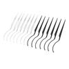 14PCS False Eyelashes Display Stick Washable False Eyelash Extension Holder Supplies White Black