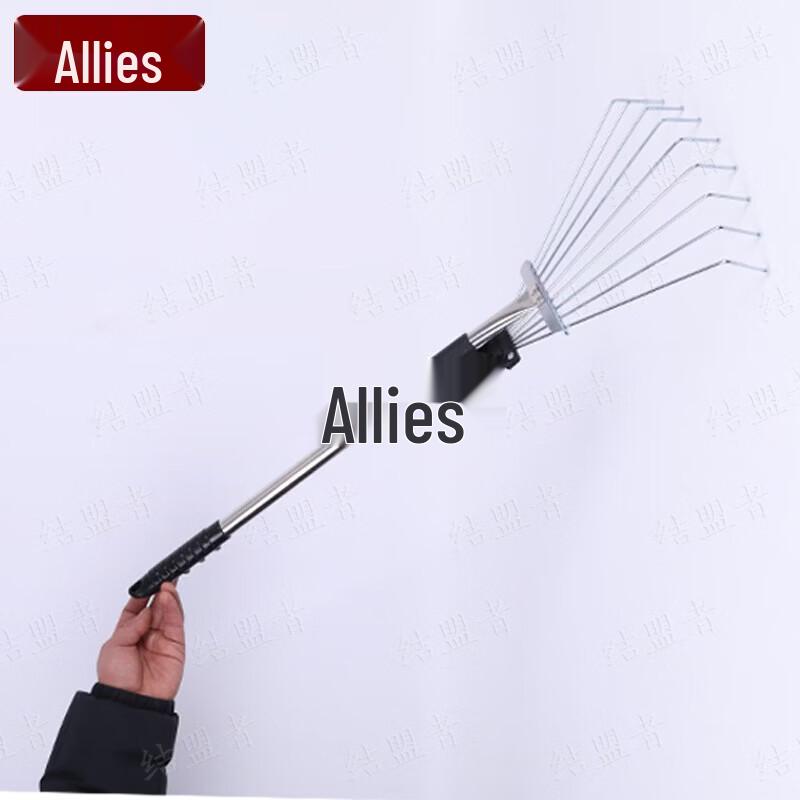 Stainless Steel Garden Rake Tool