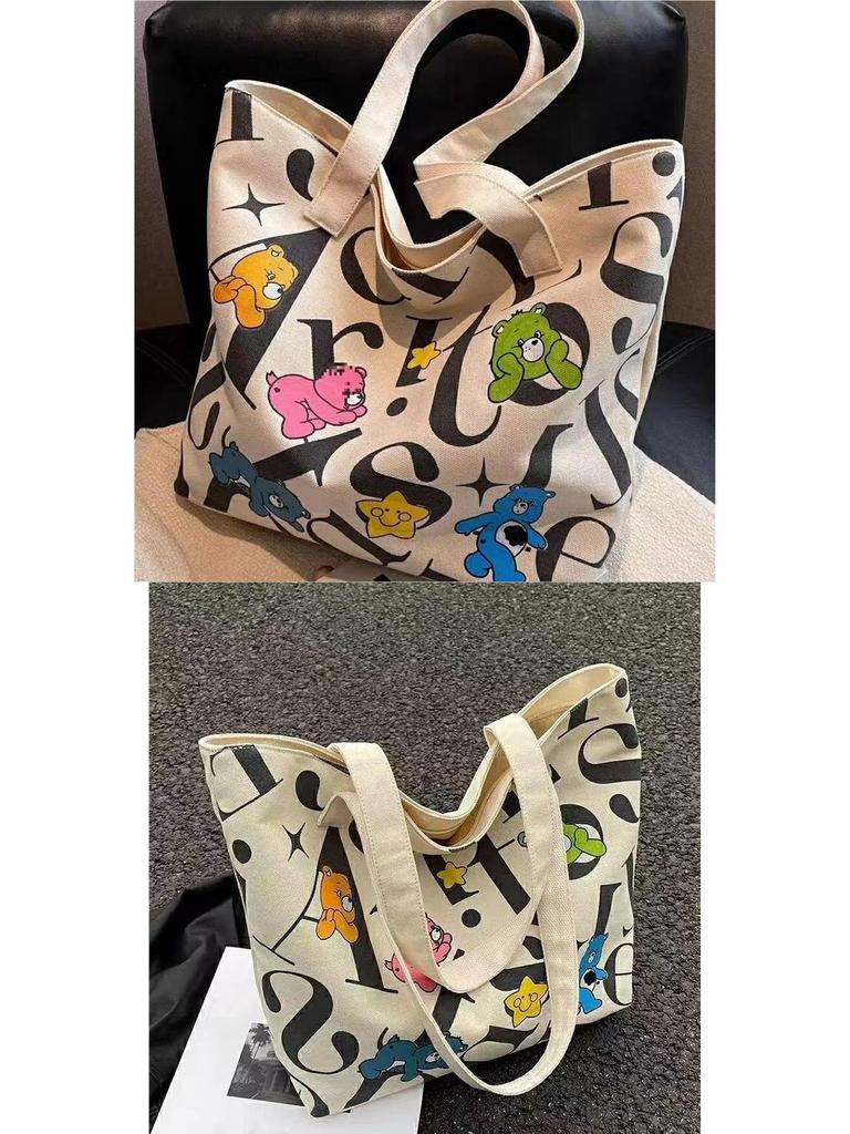 Women's Large Capacity Versatile Tote: Canvas Commuter, Mummy, Handbag, Shoulder, and Shopping Bag