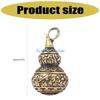 HX6F 3 Pack Fashion Gourd Charm Small Pendant Gourd Jewelry Making Accessories Suitable for Jewelry Making and Decoration