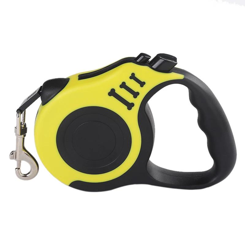 3m 5m Retractable Dog Leash Automatic Durable Nylon Lead for Puppy Outdoor Walking Hiking Traction Rope