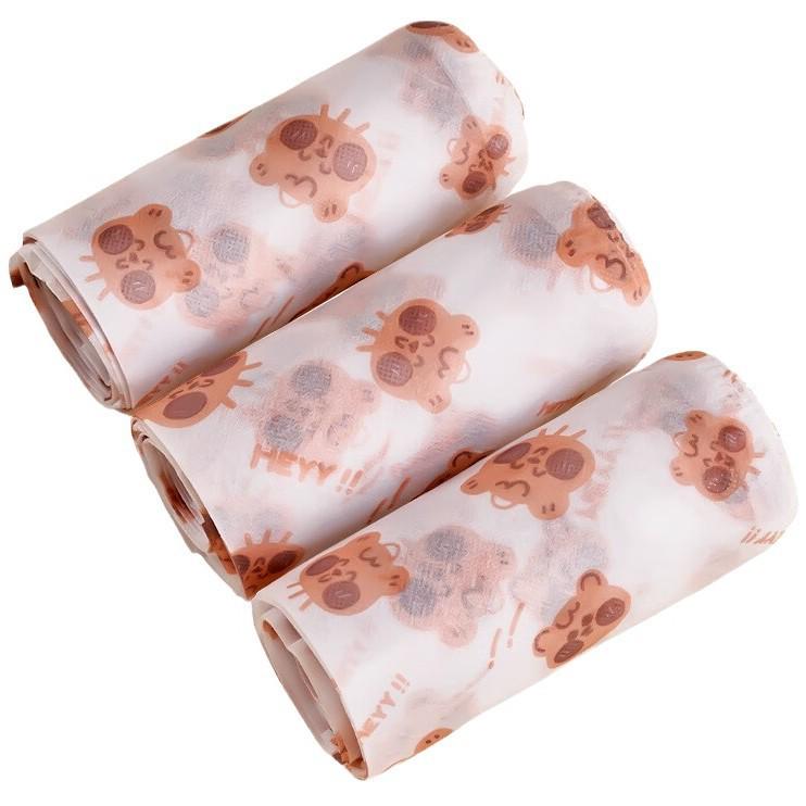 Washable Wear-resistant Adult Cartoon Shoe Covers, Disposable Non-woven Fabric, Thickened for Indoor Use.