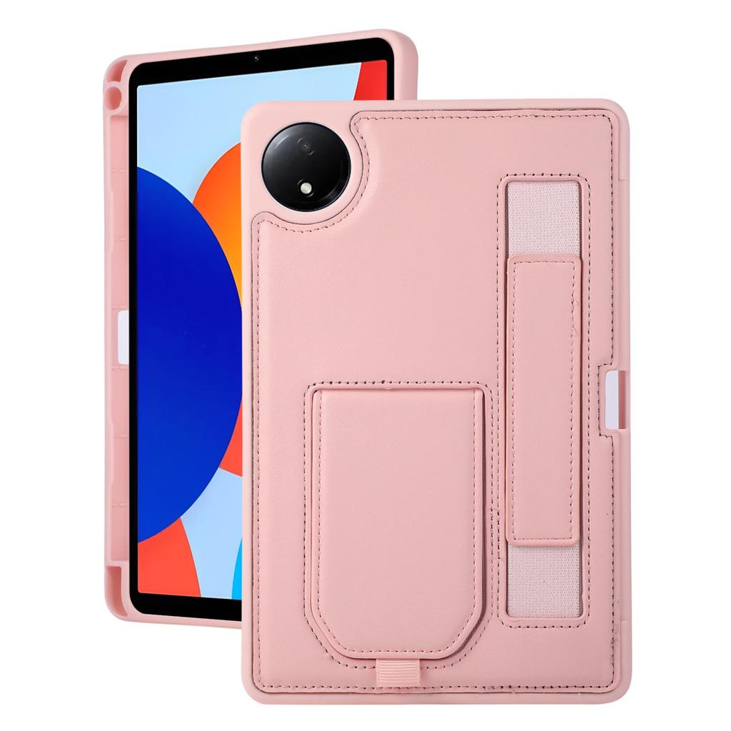 Leather Case with Grip & Multi-Angle Stand for Redmi Pad SE 8.7/11 Tablet