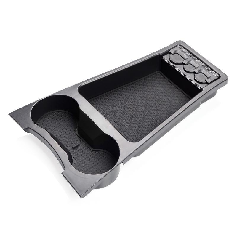 For Toyota Prius 30 XW30 2010-2015 Central Armrest Storage Box Center Console Flocking Organizer Interior Accessories
