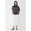 STudio Tomboy STripe Oversized Collar ShorT Sleeve T shirT 9176222997ar 