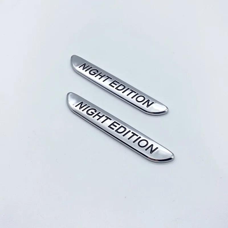 3D Letters V250d V300d NIGHT EDITION ABS Emblem for Mercedes Benz V Class W447 Car Fender Badge Trunk Nameplate Logo Sticker IX6