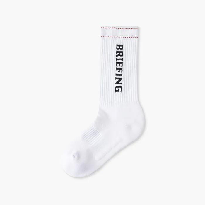 WOMENS LOGO CREW SOCKS_WHITE