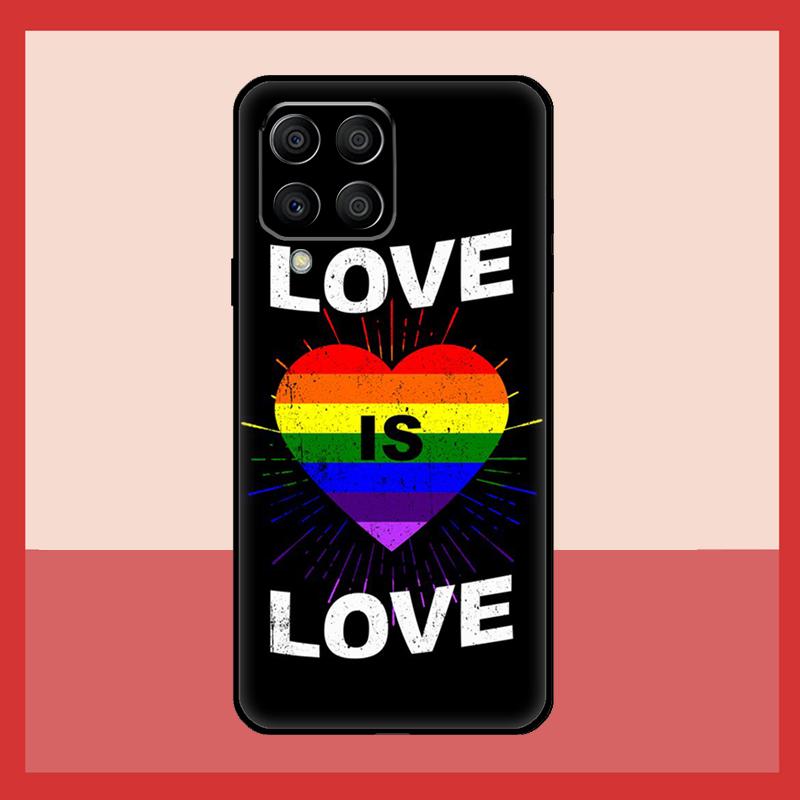 Gay Lesbian Lgbt Rainbow Pride Case For Samsung Galaxy M56 M12 M06 M32 M52 M35 M55 M15 M11 M13 M14 M16 M36 M31 M53 M34 M54