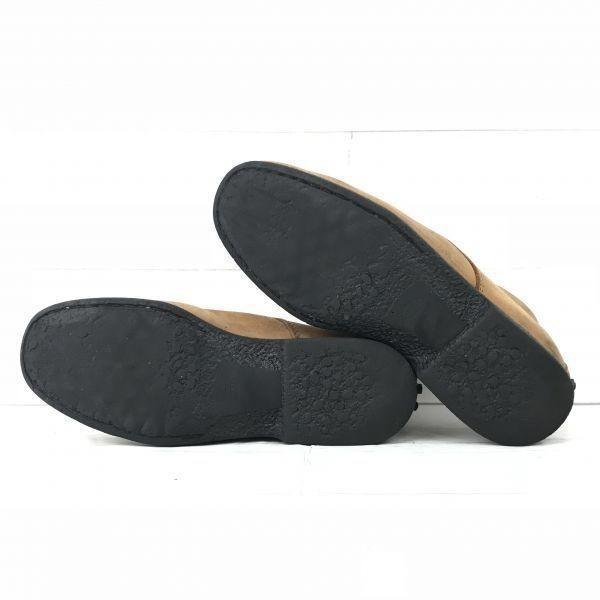 TOD'S Nubukleder Kurze Stiefel U-Spitze Hellbraun 25.0-25.5 Ca.(GEBRAUCHT)