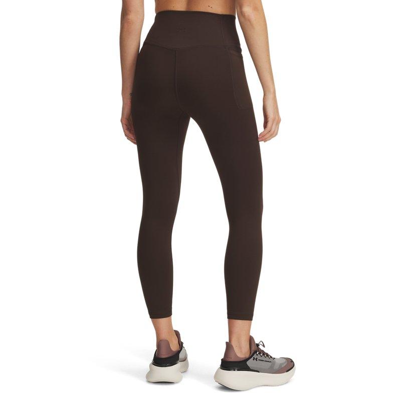 Under Armour Meridian Simple Comfortable Solid Color High Waist Nine-Point Pants Yoga Long Pants Women bottoms 1382525-246