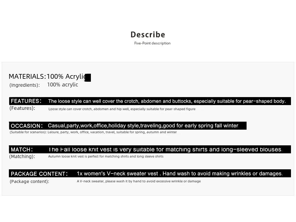 Women's V-Neck Sleeveless Twist Knit Sweater Vest