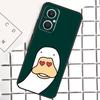 Cartoon Cute Animal Duck For OPPO Reno 14F 13F 12F 11F 10 11 12 13 14 Pro 7 8 Lite 8T OPPO Find X6 X5 X8 X9 Pro Case