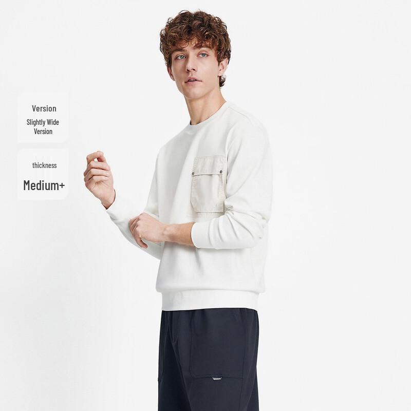 Navigare Men's 2025 A/W Fleece Lined Crew Neck Pullover