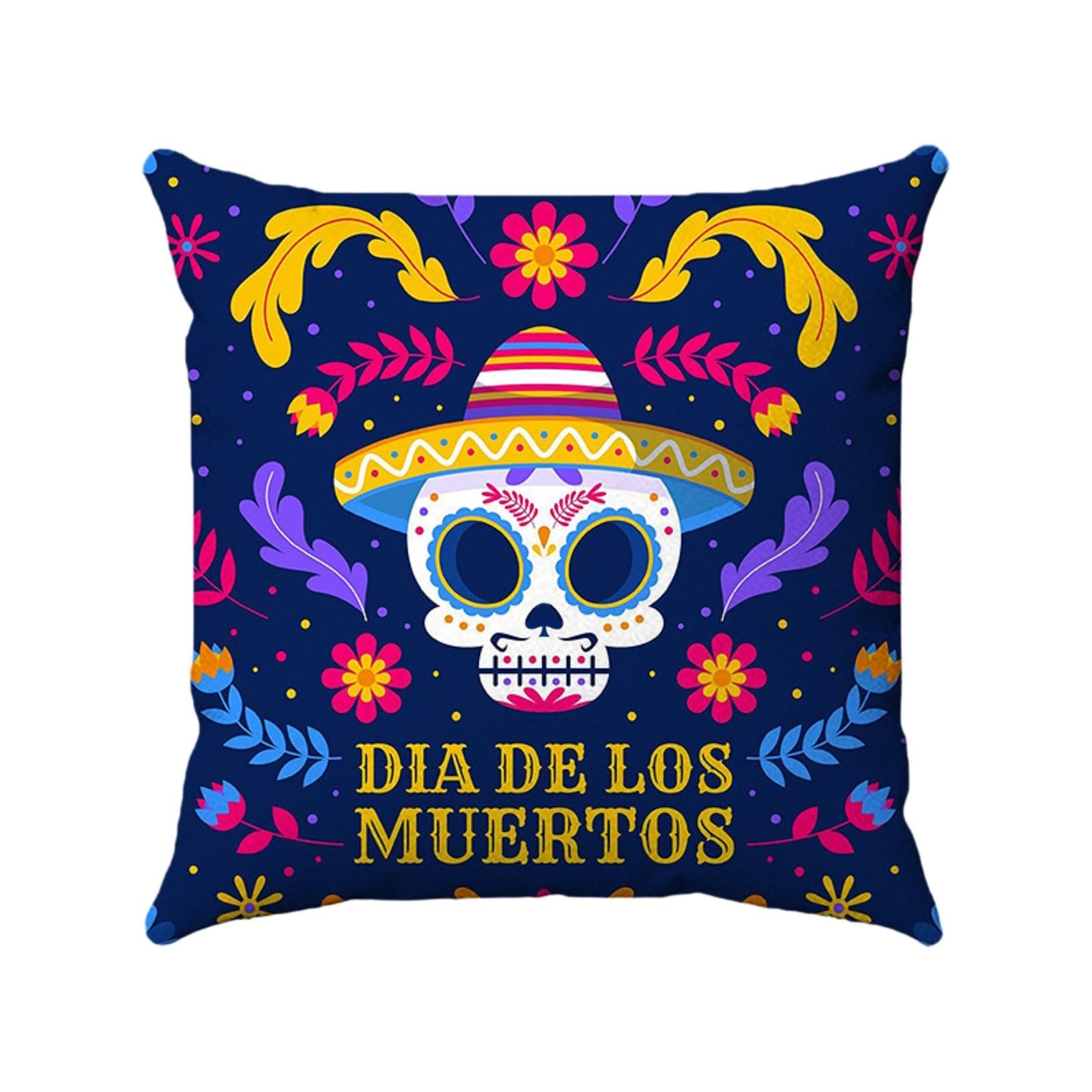 Украшение для Хэллоуина, Фестиваль, Гостиная, Диван, Подушка, Наволочка, Офисы, Поясничная подушка, Наволочка (исключая ядро) One Size