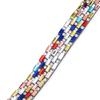 1pcs 1 Yard Length Rhinestone Chain Ribbon 1.4cm Wide Hotfix Rhinestone Ribbon  DIY Crafts