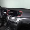 Center Console Air Vent Frame Trim for Honda Pilot 2019-2022/ Ridgeline 2021-2023/ Passport 2019-2023, Carbon Fiber Car Center Consoles Air Condition