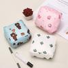 Sanitary Pad Pouch Cosmetic Bag for Gaskets Cable Case Portable Waterproof Organizer Pouch Mini Pouch Cute Toiletry Bag