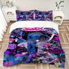 3Pcs Vivid Neon Graffiti Art Bedding Sets For All Sizes New 3D Printed Bed Cover Comforter Duvet Cover Pillowcase Bedroom Decoration