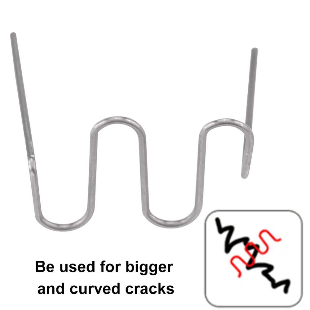500Pcs Solid Welding Staples Rustless Steel Wave Hot Staples Sturdy Staples  Repair Machine