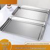 Tengyu 304 Stainless Steel Rectangular Steaming Tray