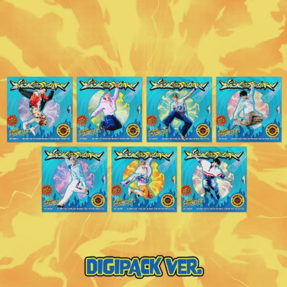 

Same-day Delivery) Nct Dream Sealed Bttf Back To The Future Digipack Album Mark