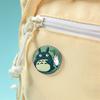 Hayao Miyazaki Totoro Alloy Epoxy Brooch - Cute Anime Metal Badge for Clothes and Bags