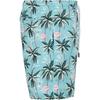 Urban Classics Patterned Swim Shorts - Blue/pink - XS
