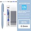 Новая шариковая ручка Uni Jetstream Легкое касание Чернила Противоскользящая Ультрагладкая Тихая Письмо Гелевые ручки Ограниченное качество Японские канцелярские принадлежности
