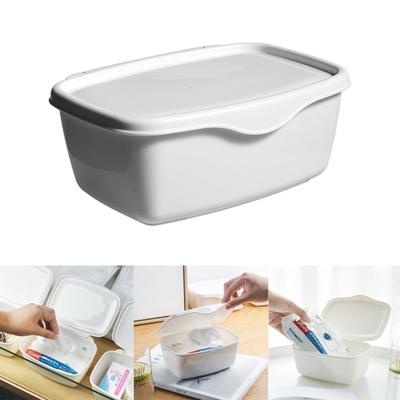 Tafelblad Tissue Organizer Opbergdoos voor Vochtige Doekjes voor Woonkamer Slaapkamer Keuken Grote Capaciteit Doekjesdispenser Stofdicht