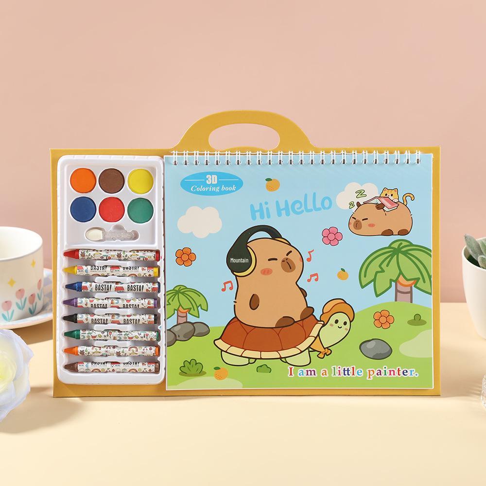 

Demon Hunter Girls Crayon Doodle & Coloring Book for Kids