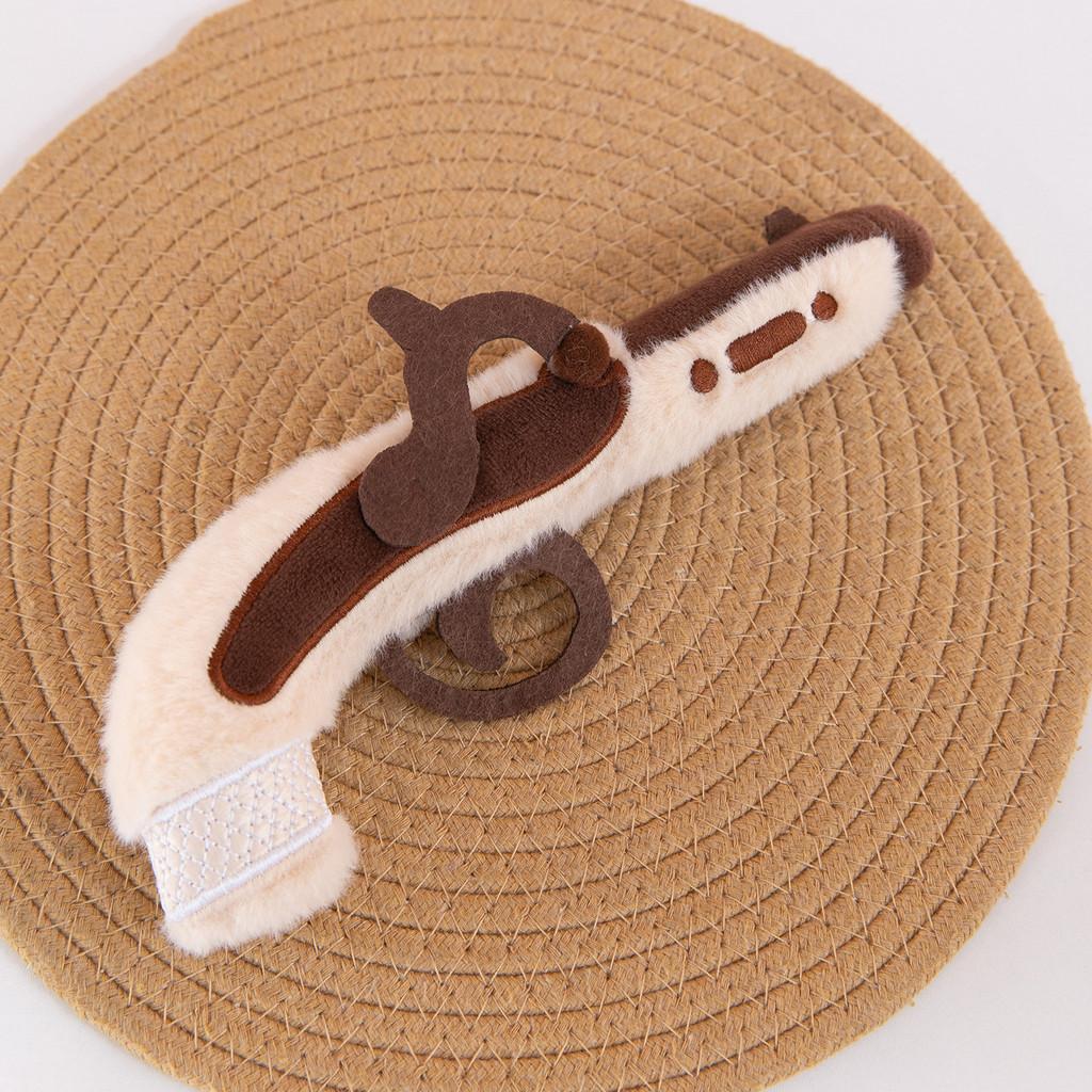 Cartoon Plush Gun Toy With Pp Cotton Filling For Collectors And Kids