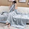 Breathable Air-conditioned Comforter Thin Nap Blanket Durable Cool Feeling Summer Blanket  Adults