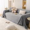 Winter Honeycomb Velvet Sofa Cover Four Seasons Universal Pure Color Full Cover Towel Sofa Cushion All Package Universal Towel