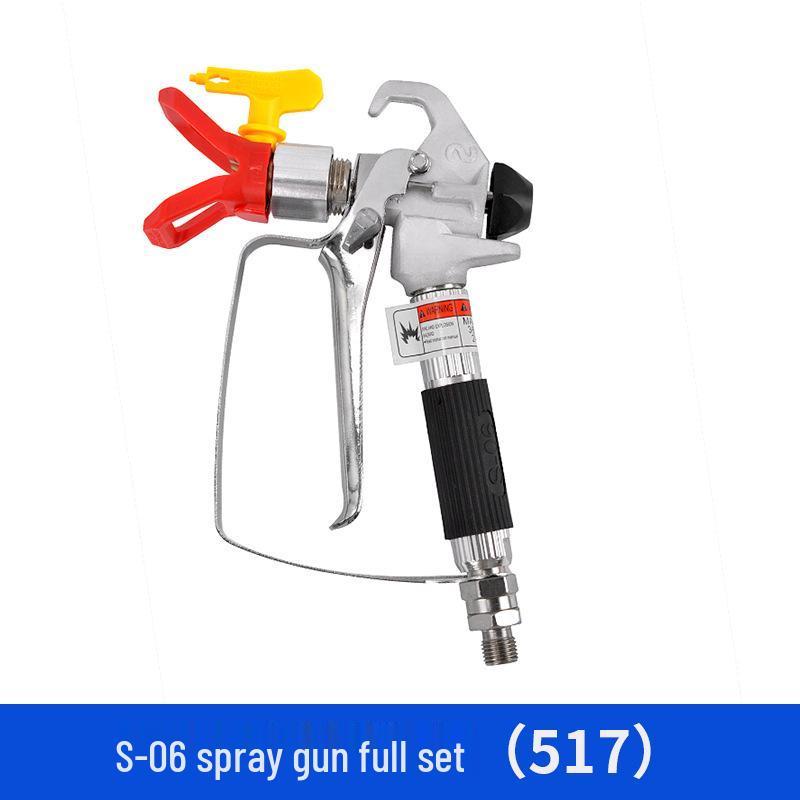 High-Pressure Airless Spray Gun Nozzle for Latex Paint & Putty