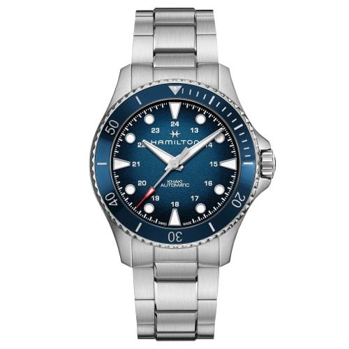 Hamilton H82505140 Khaki Navy Scuba Automatic Men's Watch with Official Warranty [Official Import]