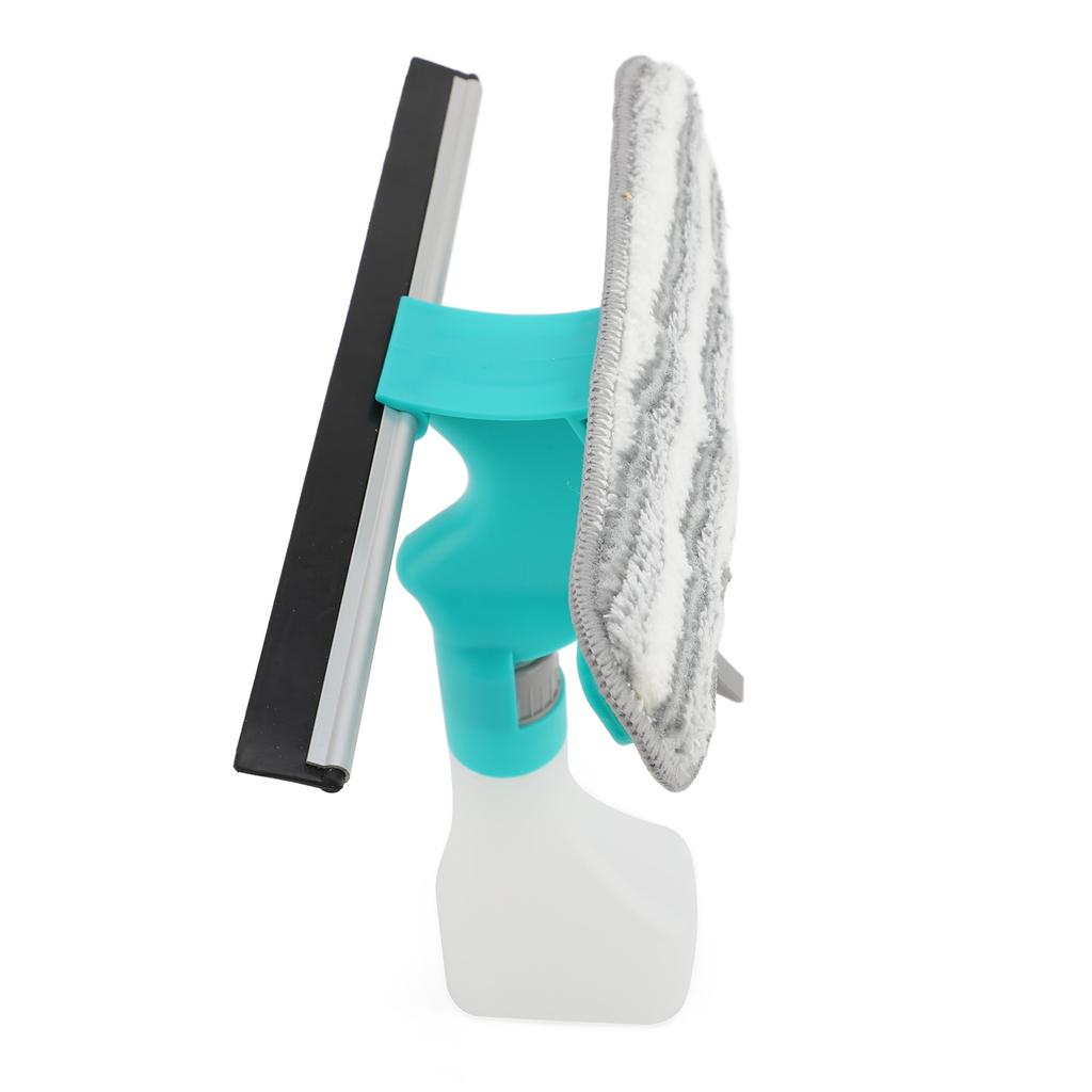 Schrubbpad-Spray Fensterreinigungswerkzeug 4 in 1 Kompakter Multifunktions-Fensterreiniger für Zuhause