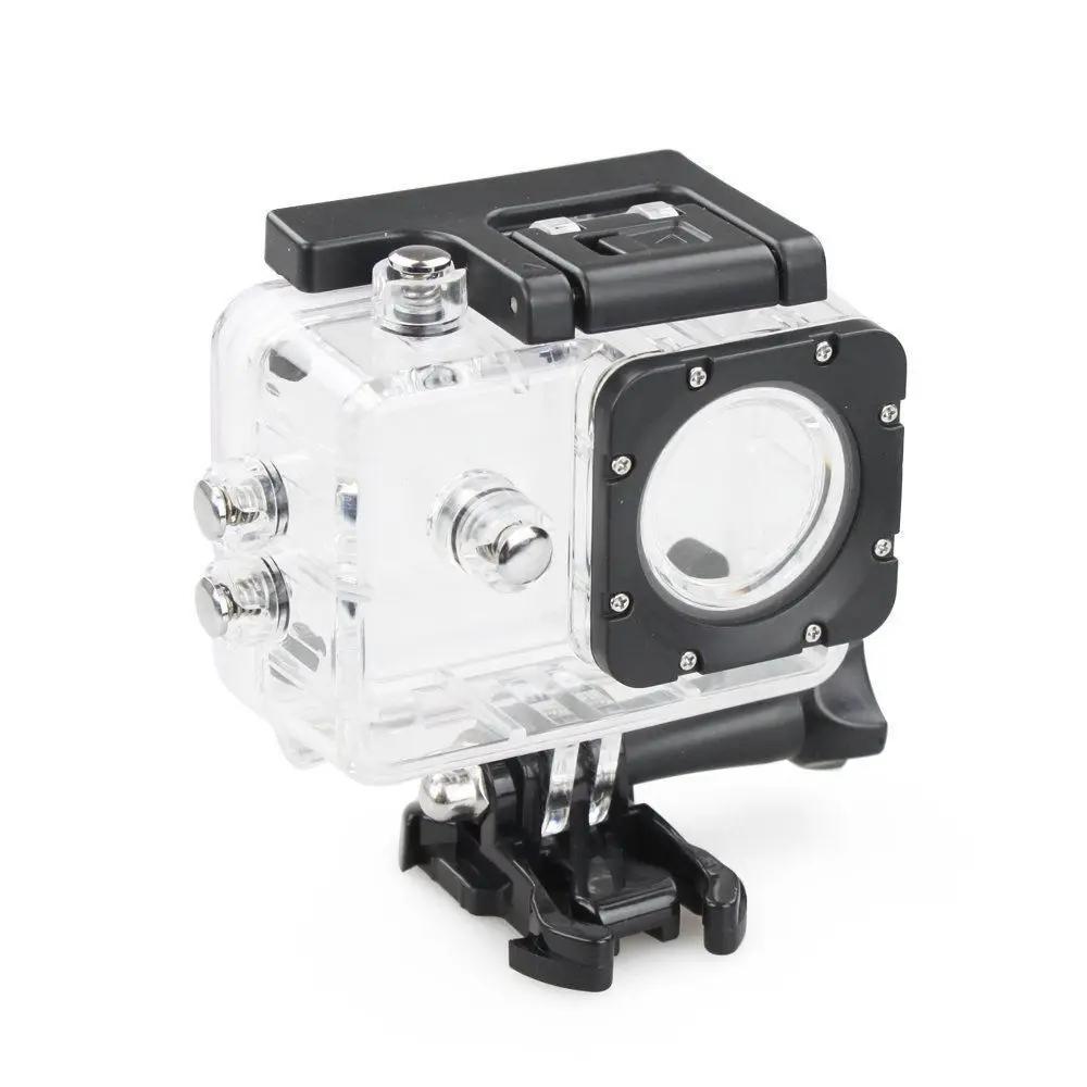 Für SJCAM SJ4000 Wasserdichtes Unterwasser-Tauchgehäuse für SJCAM SJ4000 / SJ4000 AIR / SJ4000 WIFI Action Kamera Zubehör