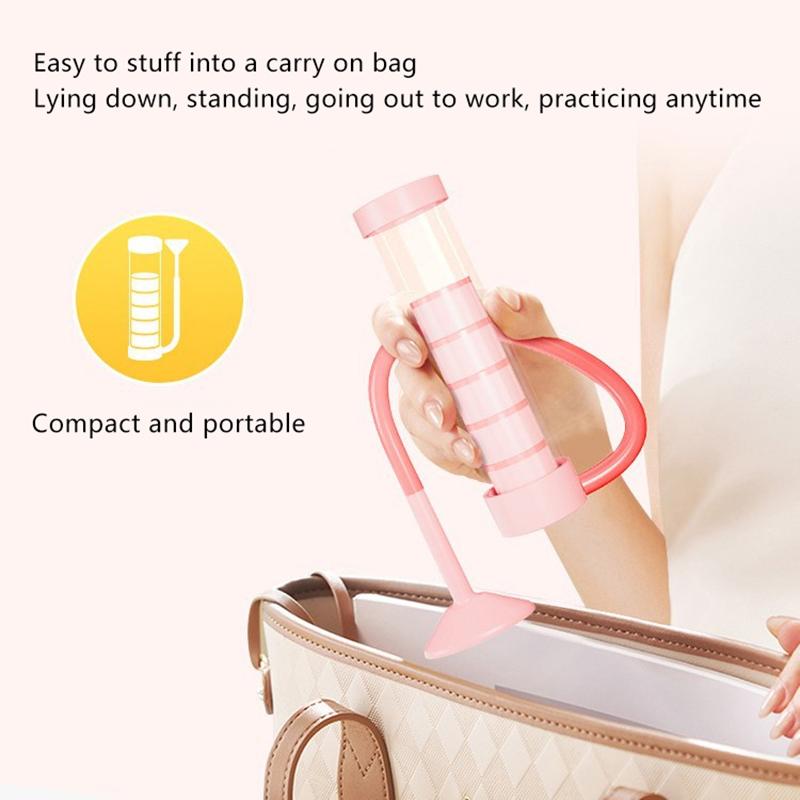 1 Set Breathing Exercise Device Abdominal Muscle Trainer Deep Breathing Dumbbell Men Women Adults Lung Capacity Training Device