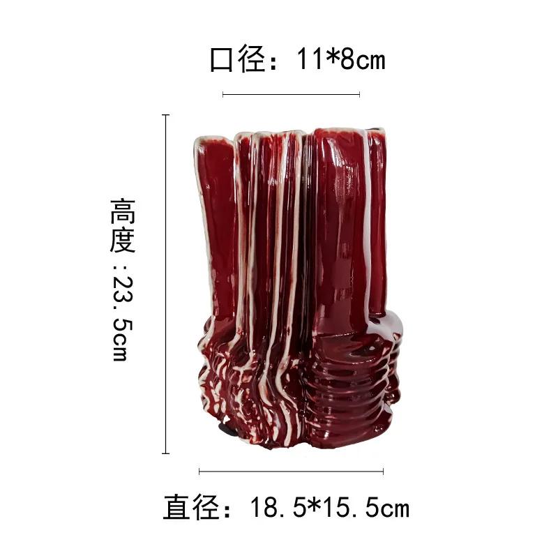 

Творческая штабелируемая керамическая ваза Минимализм Цветочные горшки Украшение стола Цветочная композиция Цветочные вазы Эстетический декор комнаты