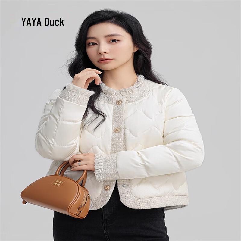 

YAYA Women s 2024 Short Spliced Down Jacket S