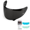 RACEAST Motorcycle Helmet Mirror Helmet UV Helmet Windproof Easy Convenient Compatible with HJC and Rainproof Film Included Shield, Shield, Lens,