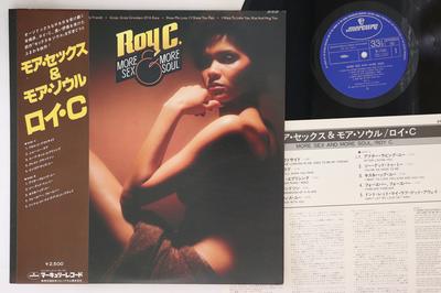 LP Record ROY C - More Sex & More Soul RJ7342 MERCURY 1978 Japan Obi Soul/Funk Used