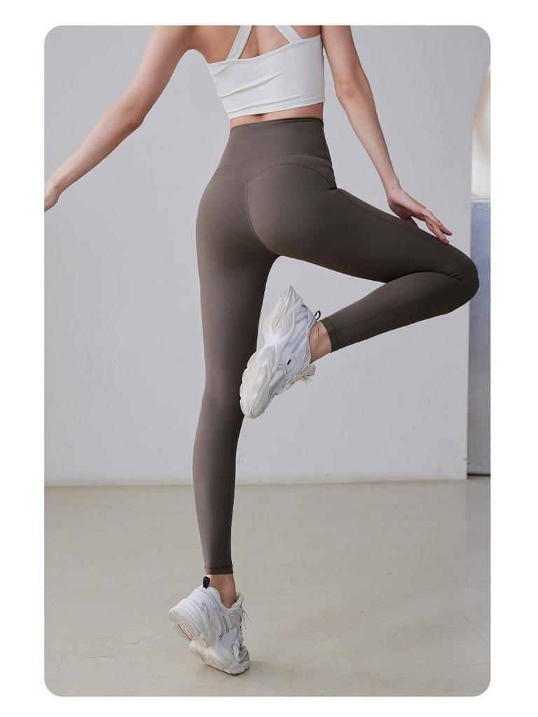 Seamless High-Waist Butt-Lifting Yoga Leggings for Women