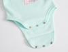 2025 Korean Style Summer Baby Girl Bodysuit Set - 3-Piece Newborn Rompers