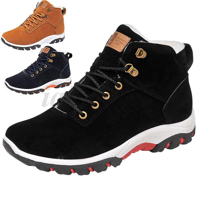 Premium Artificial Suede Men's Boots For Fall And Winter Warmth And Comfort