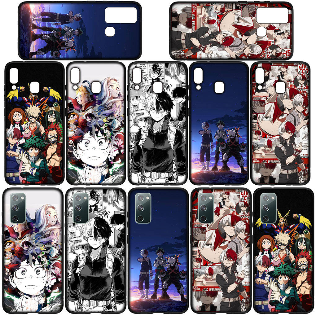 for iPhone 17 16 15 Xiaomi Poco F7 F8 X7 X6 C85 C75 C71 M8 Redmi Note 14 13 12 11 8 Pro Max 14C 13C 15C A3 Phone Case Wallpaper My Hero Academia Cover